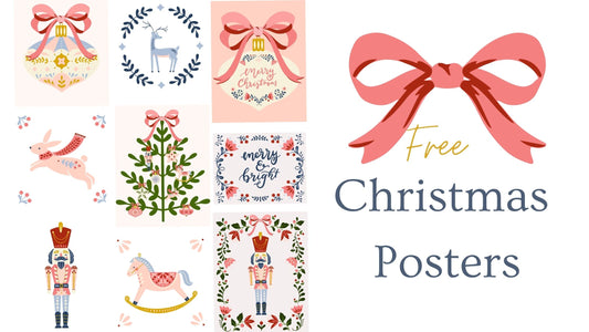 Spread Holiday Cheer with 10 Free Christmas Posters!