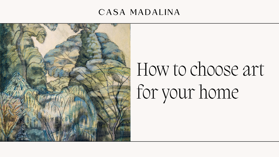 How to choose the right artwork for your home